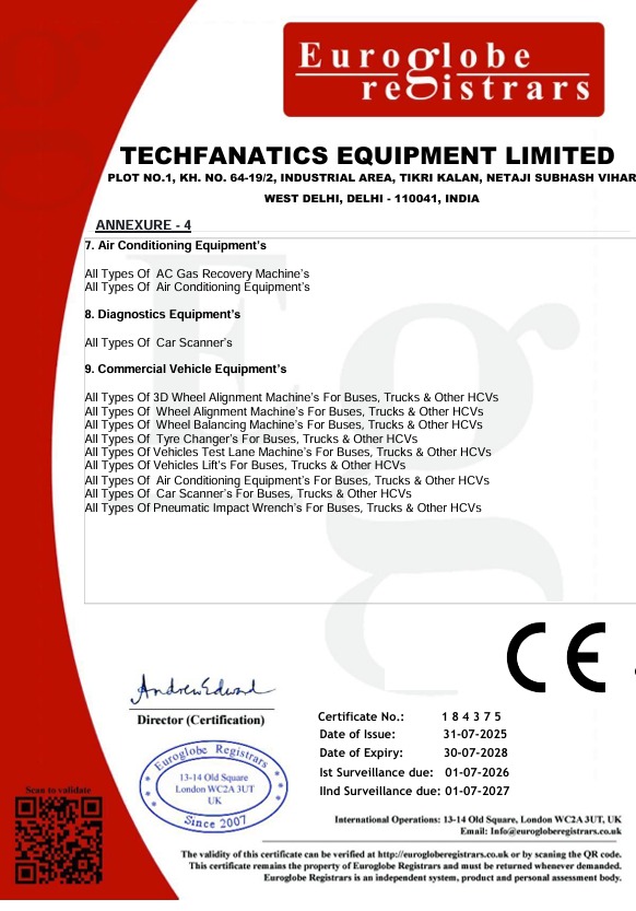CE CERTIFICATE 5